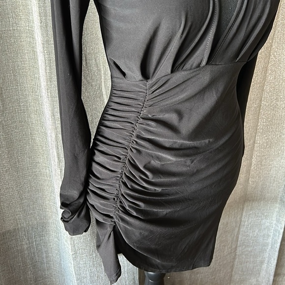 Black Cinch Nasty Gal Collection Dress - Picture 2 of 4